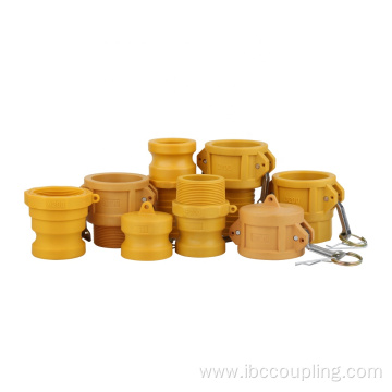 Plastic Camlock fittings type DP